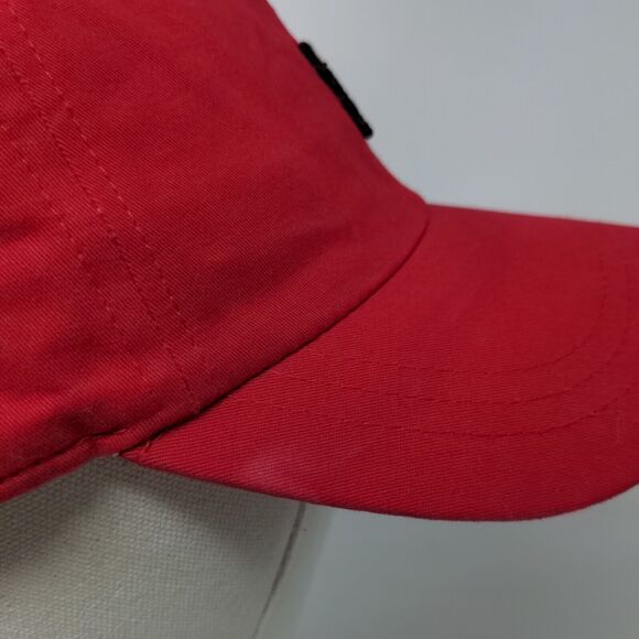 Victoria's Secret PINK Slideback Hat Red One Size Adjustable 6 Panel - Picture 6 of 12
